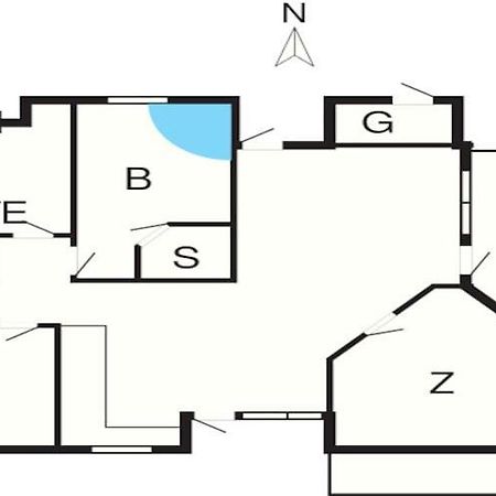 8 Person Holiday Home In Ulfborg Exterior foto